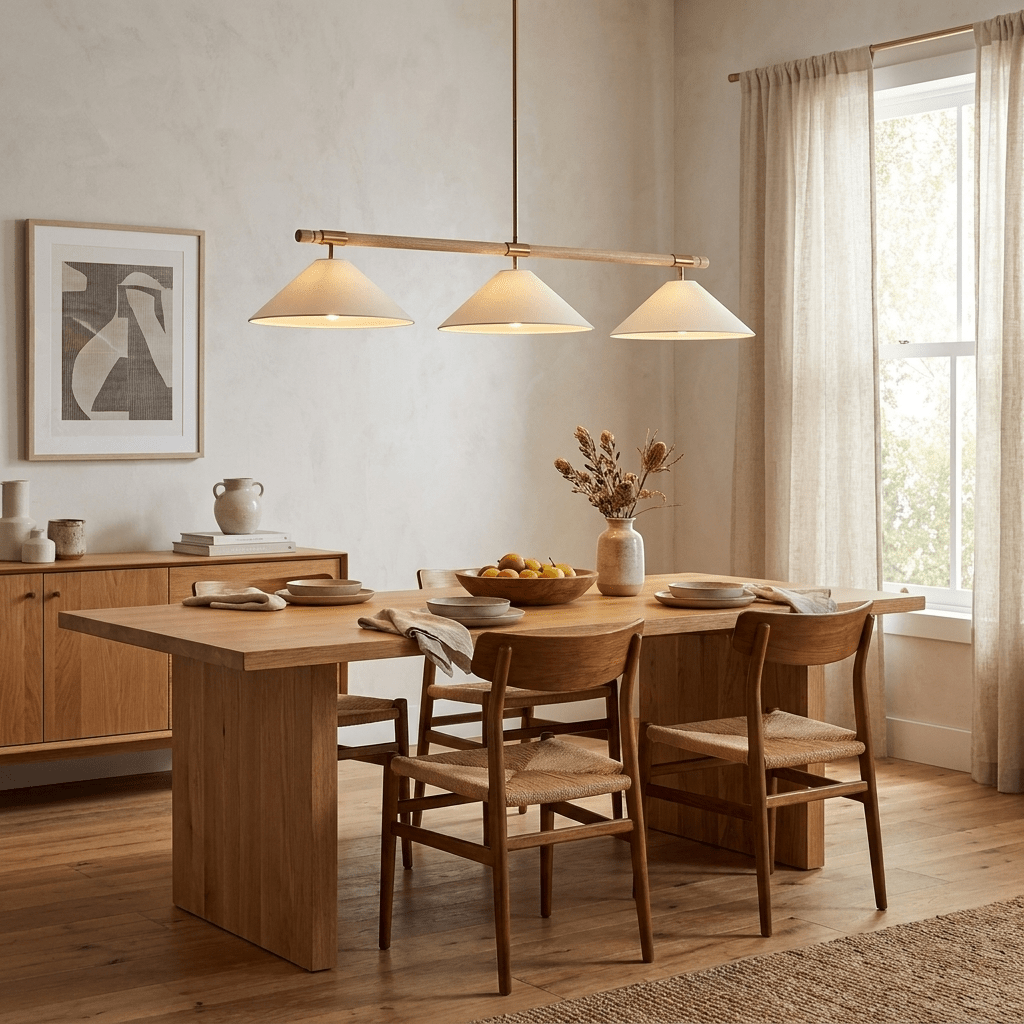 Cone Linear Chandelier