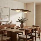 Forma Walnut Linear Pendant Lamp