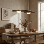 Forma Walnut Linear Pendant Lamp