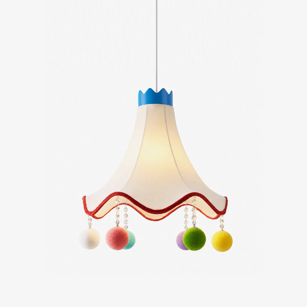 Colorful Kids Fabric Pendant Light