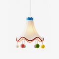 Colorful Kids Fabric Pendant Light