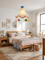 Colorful Kids Fabric Pendant Light