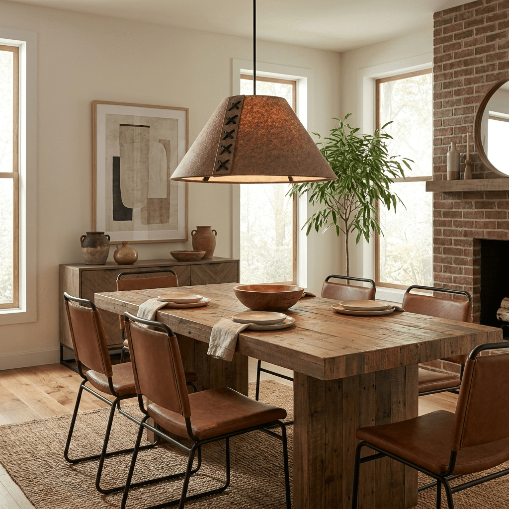 Acoustic Felt Pendant Light
