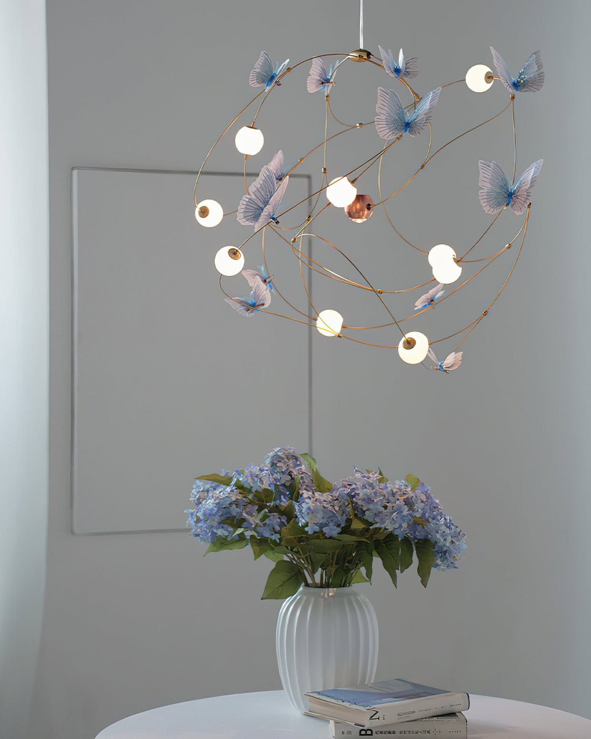 Flutter Orbit Butterfly Chandelier
