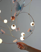 Flutter Orbit Butterfly Chandelier