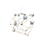 Flutter Orbit Butterfly Chandelier
