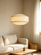 Aveline Stitched Fabric Pendant Light