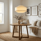 Aveline Stitched Fabric Pendant Light