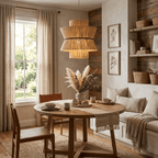 Linen Gourd Pendant Lamp
