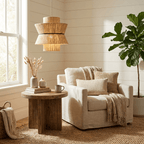 Linen Gourd Pendant Lamp