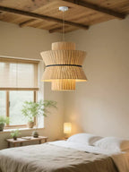 Linen Gourd Pendant Lamp