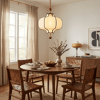 Lantern Fabric Pendant Light