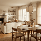 Lantern Fabric Pendant Light