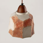 Microcement Textured Pendant Light