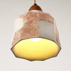 Microcement Textured Pendant Light