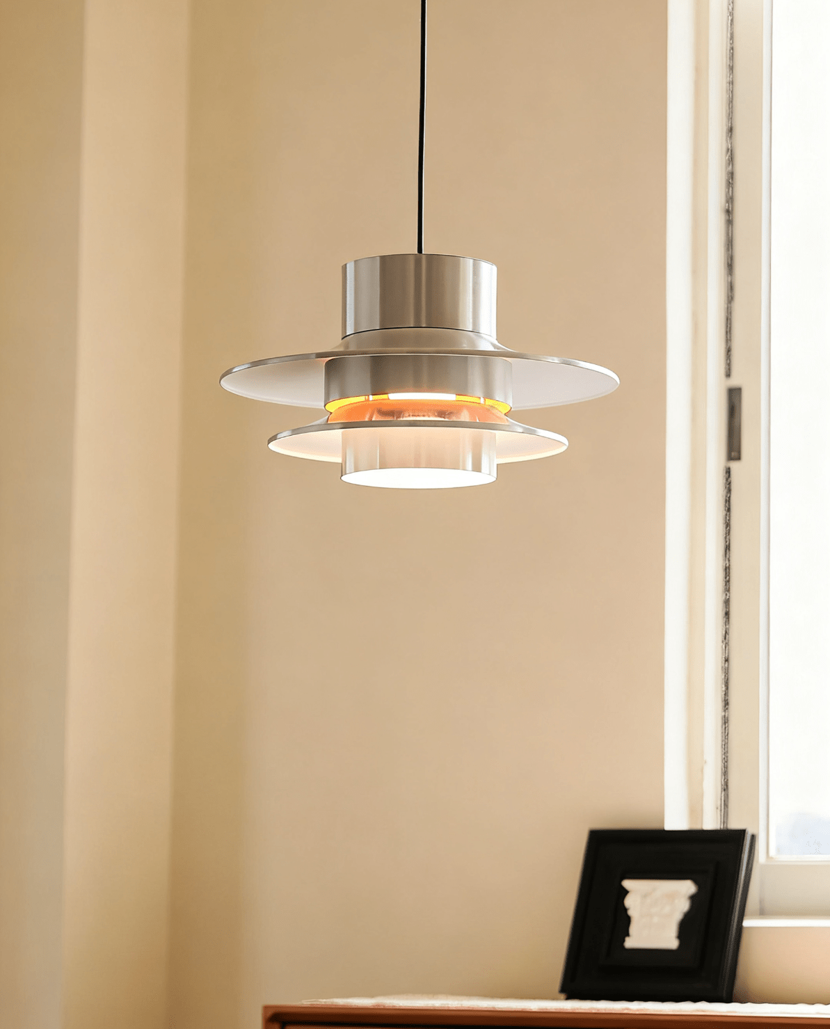 Caelith Chrome Pendant Light