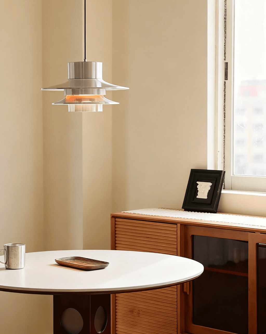 Caelith Chrome Pendant Light