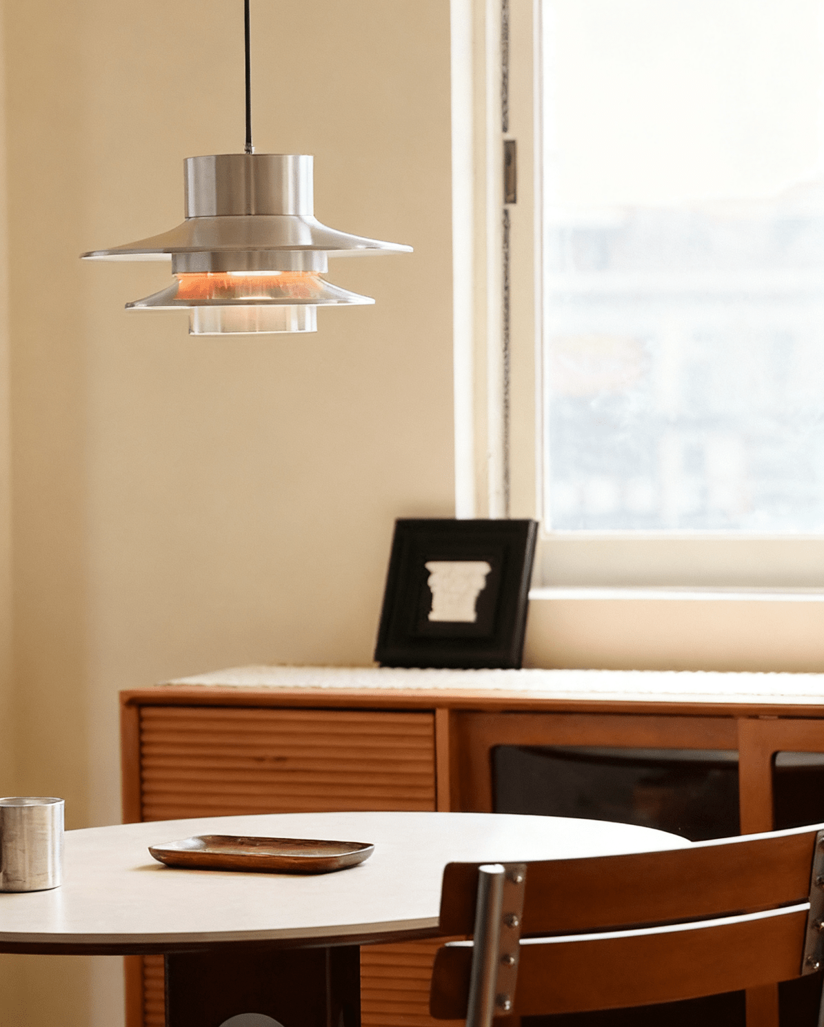 Caelith Chrome Pendant Light
