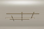 Geometric Linear Grid Pendant Lamp