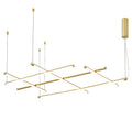 Geometric Linear Grid Pendant Lamp