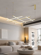 Geometric Linear Grid Pendant Lamp