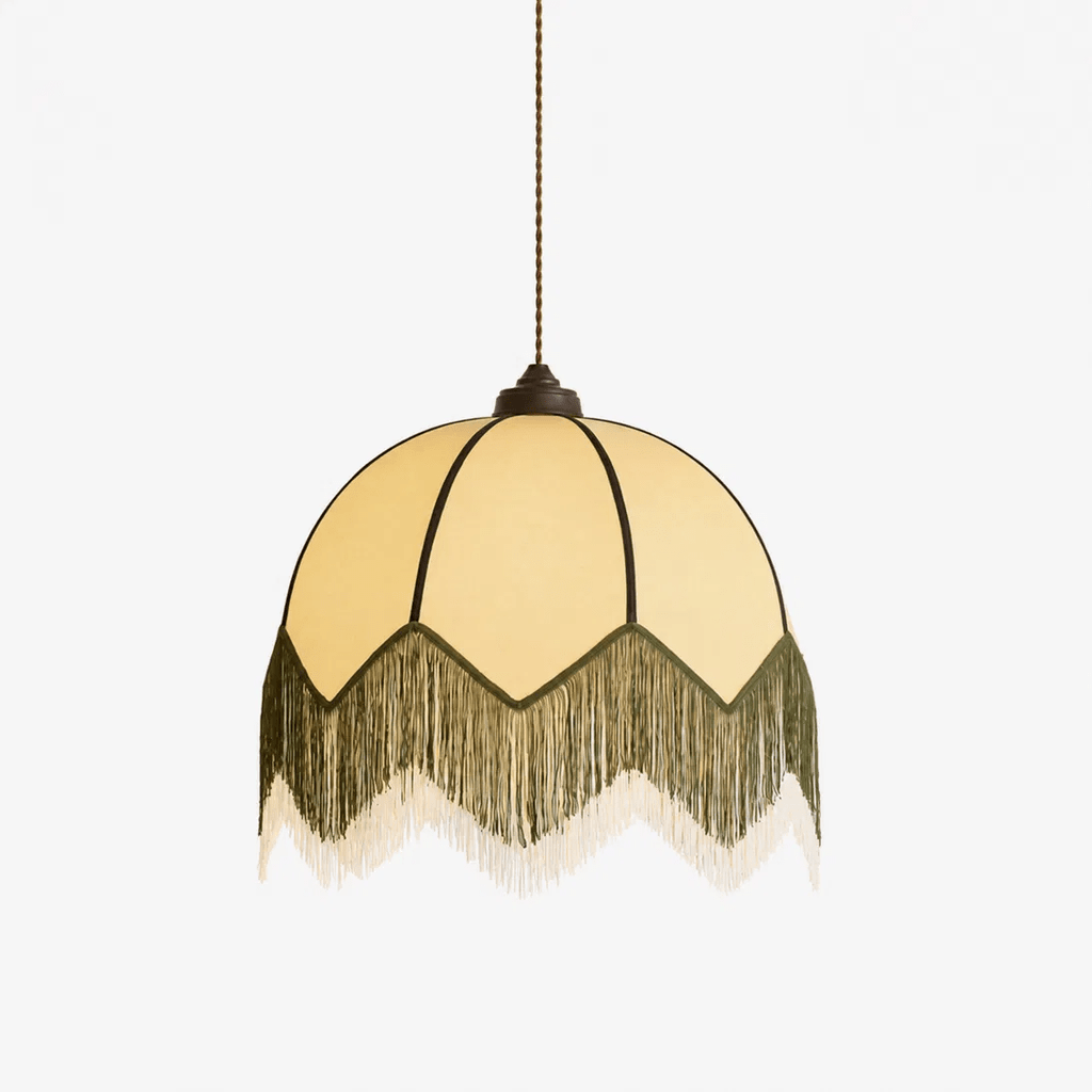 Velario Fringe Dome Pendant Light