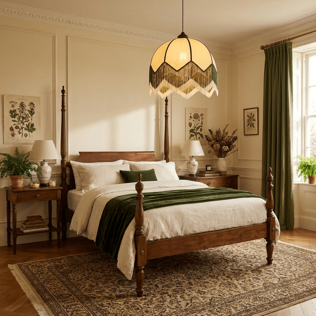 Velario Fringe Dome Pendant Light