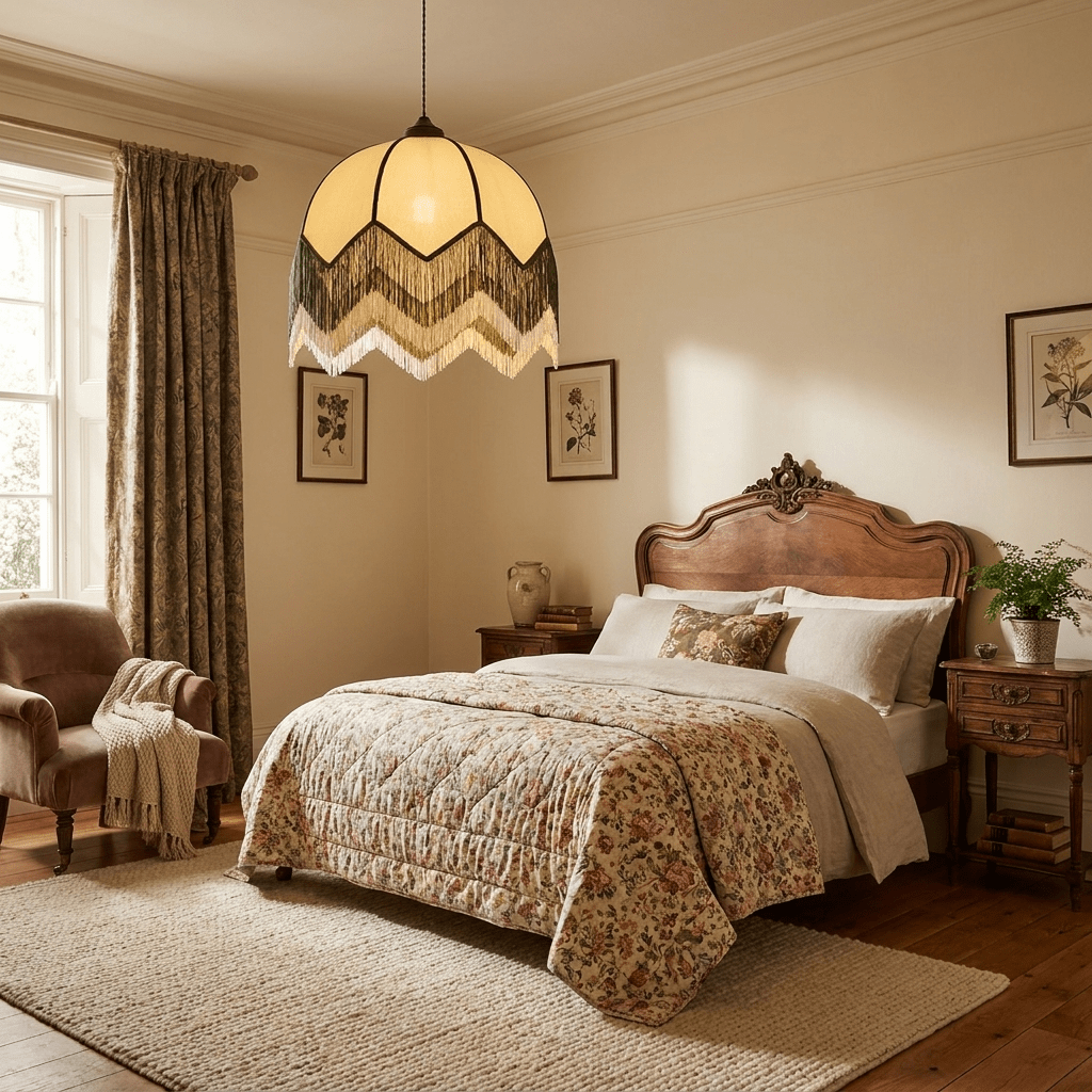 Velario Fringe Dome Pendant Light