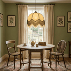 Velario Fringe Dome Pendant Light