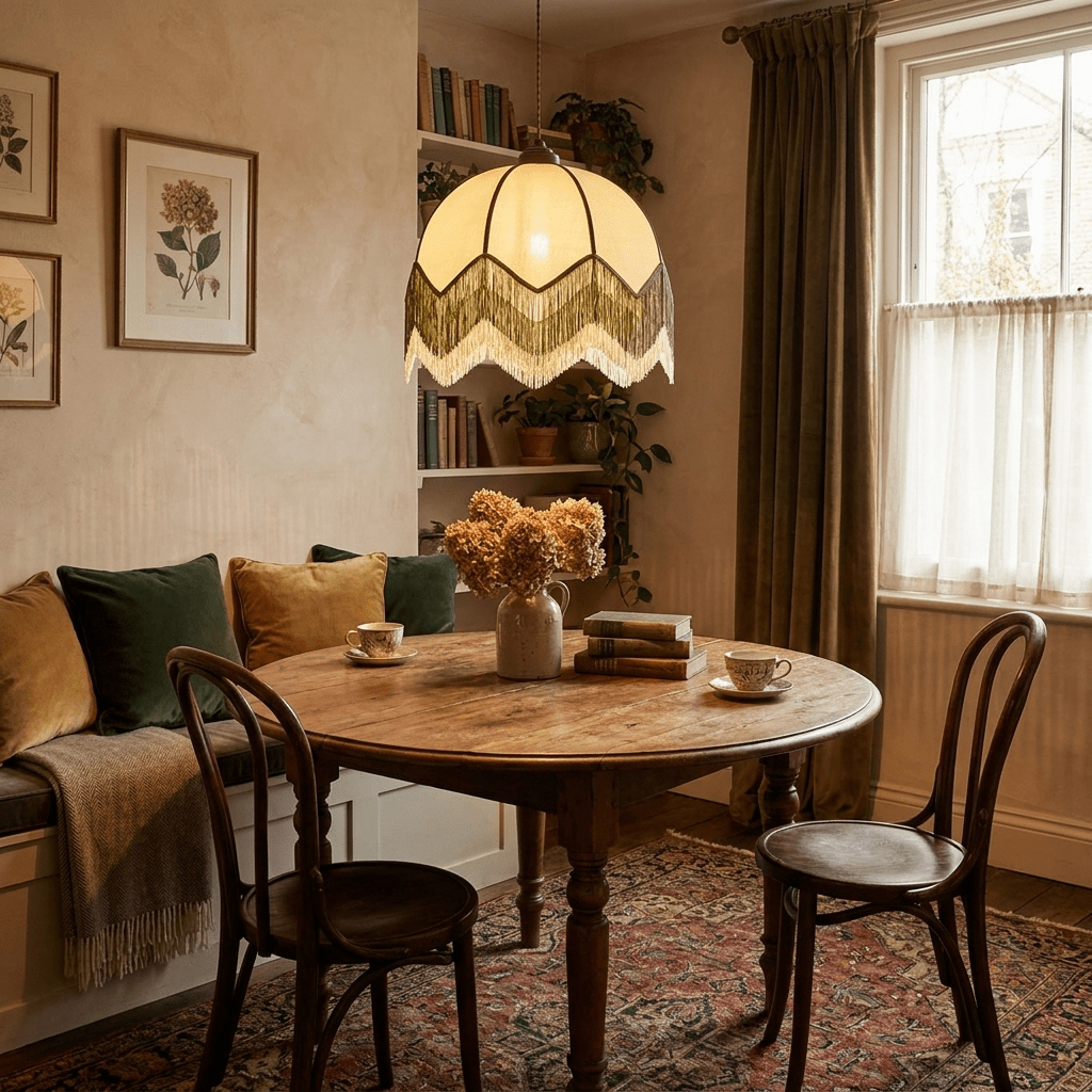 Velario Fringe Dome Pendant Light