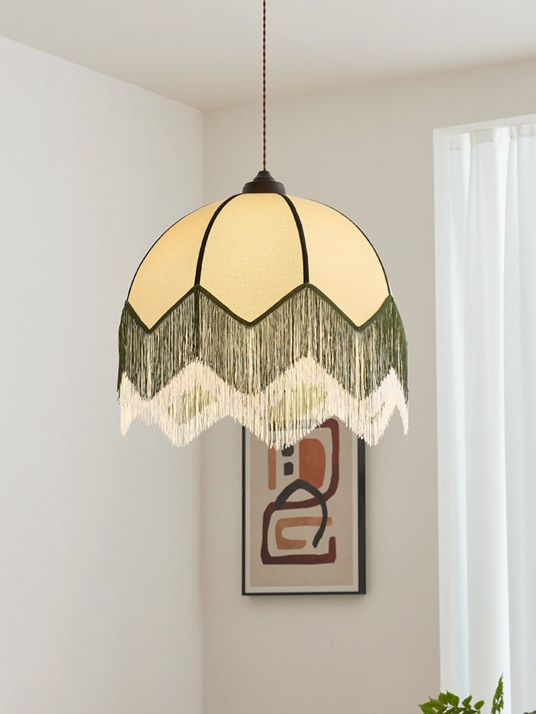 Velario Fringe Dome Pendant Light