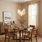 Solenne Alabaster Cluster Pendant Light
