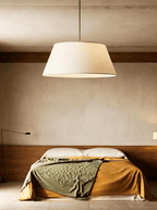 Dune Tapered Fabric Pendant Light