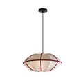 Halo Fabric Globe Pendant Light