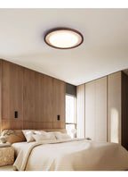 Travertine Wood Ceiling Light