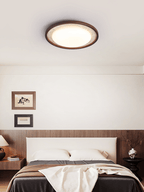 Travertine Wood Ceiling Light