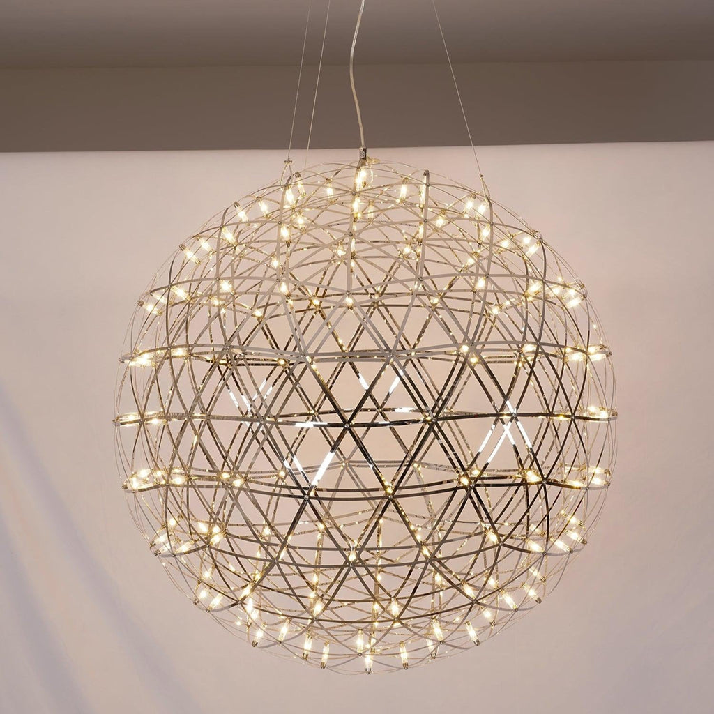 Gold Spark Ball Pendant Light