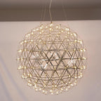 Gold Spark Ball Pendant Light