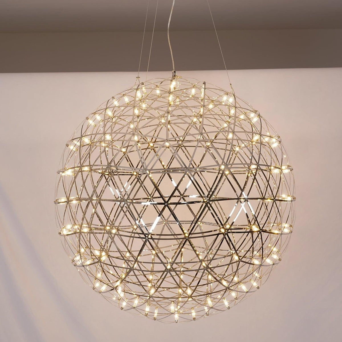 Gold Spark Ball Pendant Light