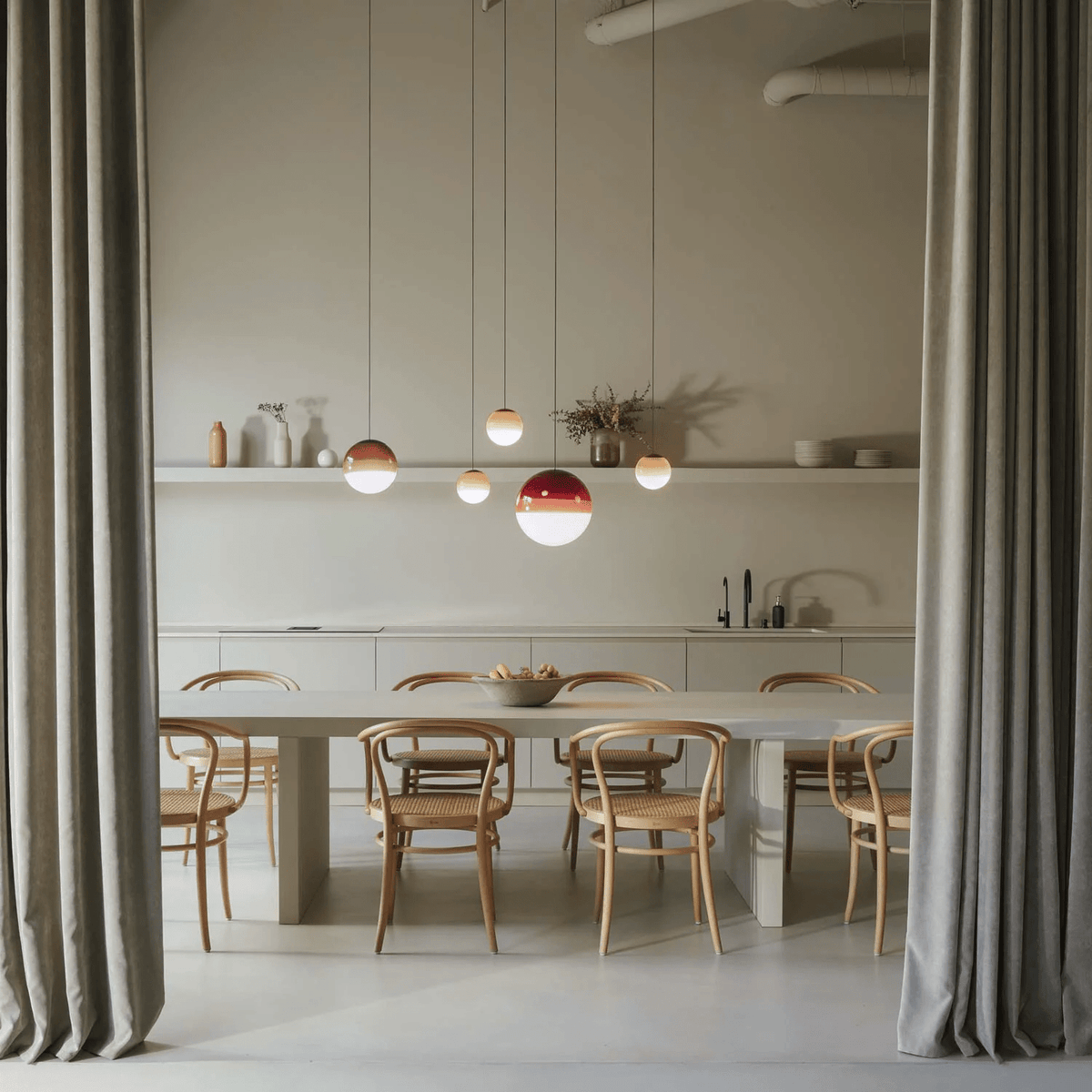 Dipping Pendant Light