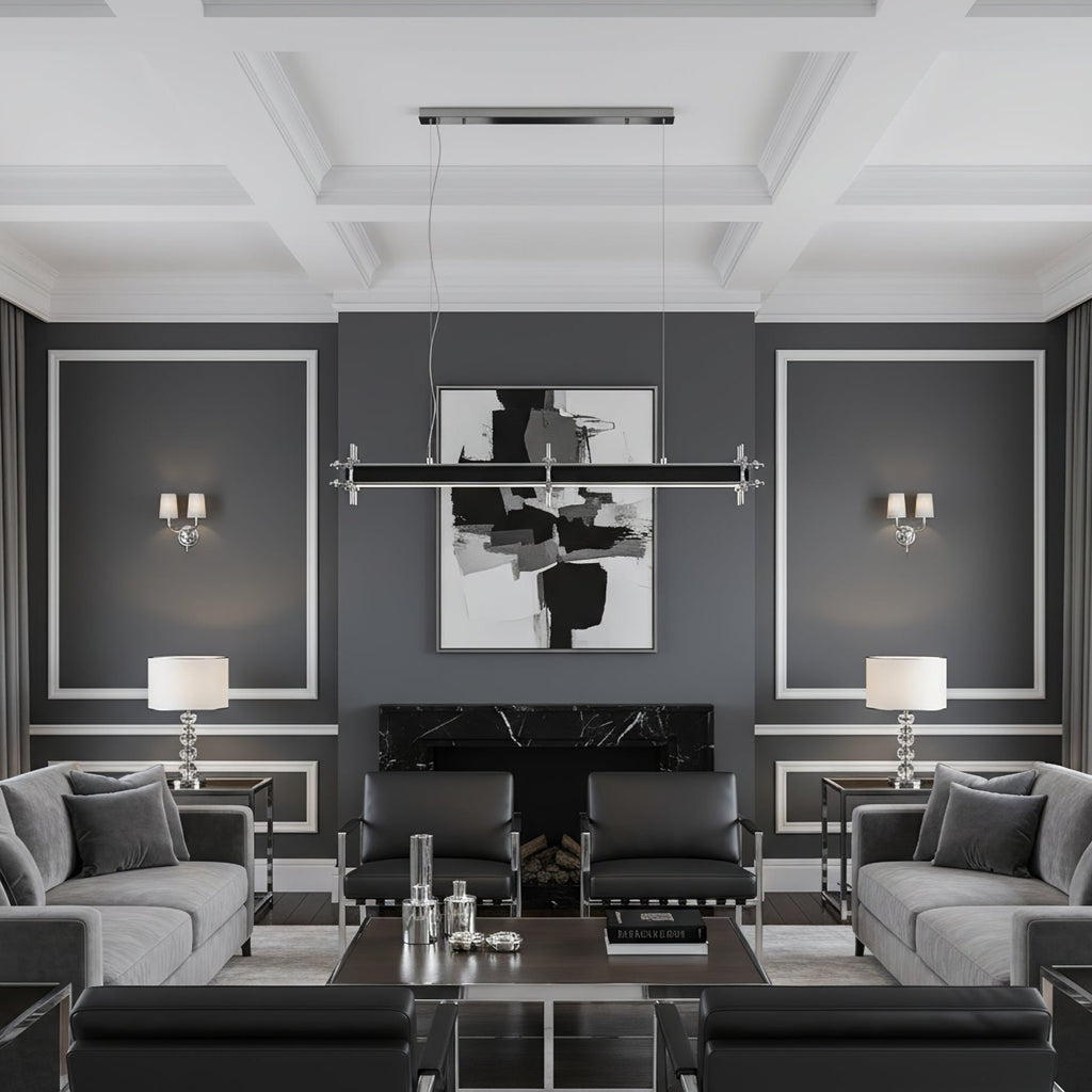 Industrial Axis Linear Pendant Lamp
