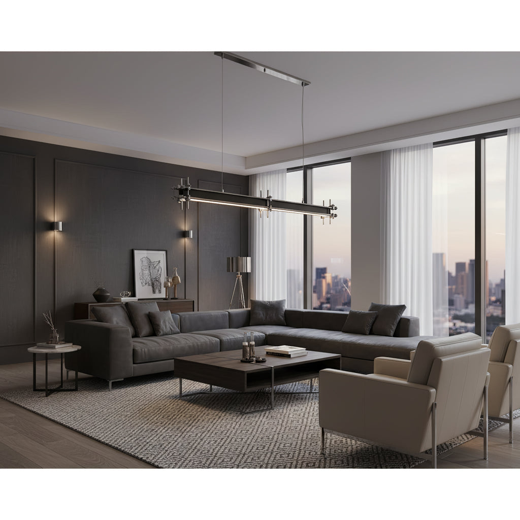 Industrial Axis Linear Pendant Lamp