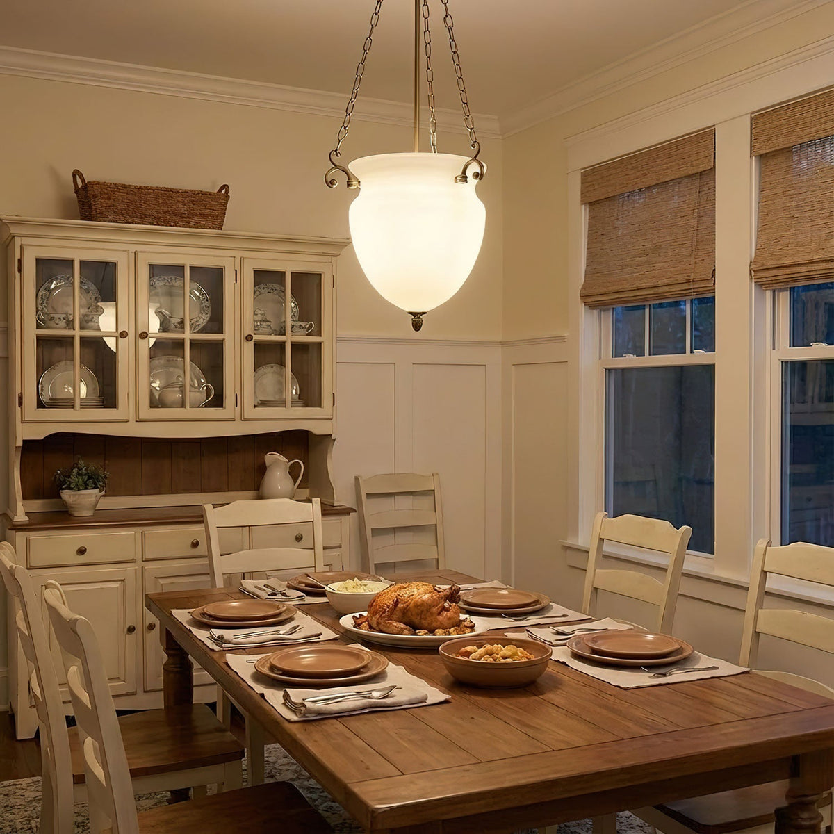 Regents Chain Lantern Chandelier