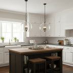 Lysander Clear Globe Pendant Lamp