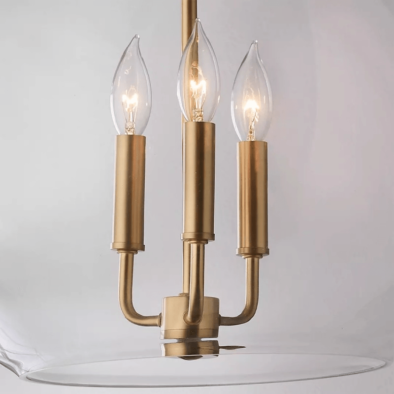 Lysander Clear Globe Pendant Lamp