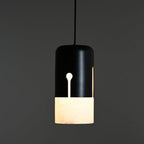 Duotone Capsule Alabaster Pendant Lamp