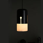 Duotone Capsule Alabaster Pendant Lamp