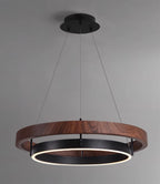 Wood Halo Pendant Lamp