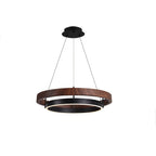 Wood Halo Pendant Lamp