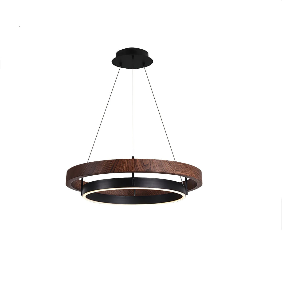 Wood Halo Pendant Lamp